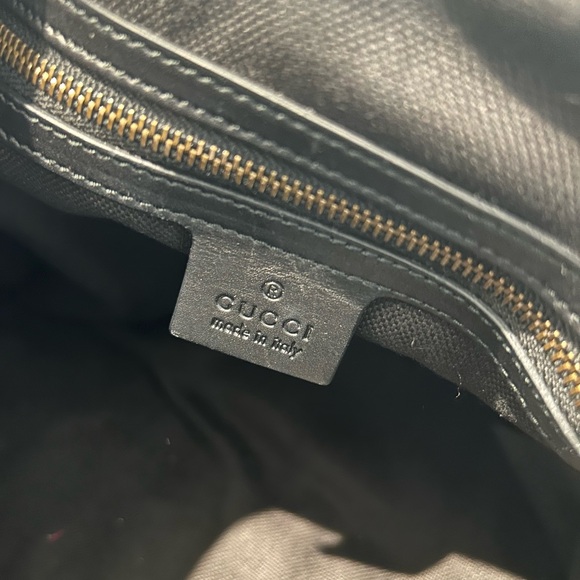 GUCCI Suede Stirrup Bag Authentic - Picture 4 of 10